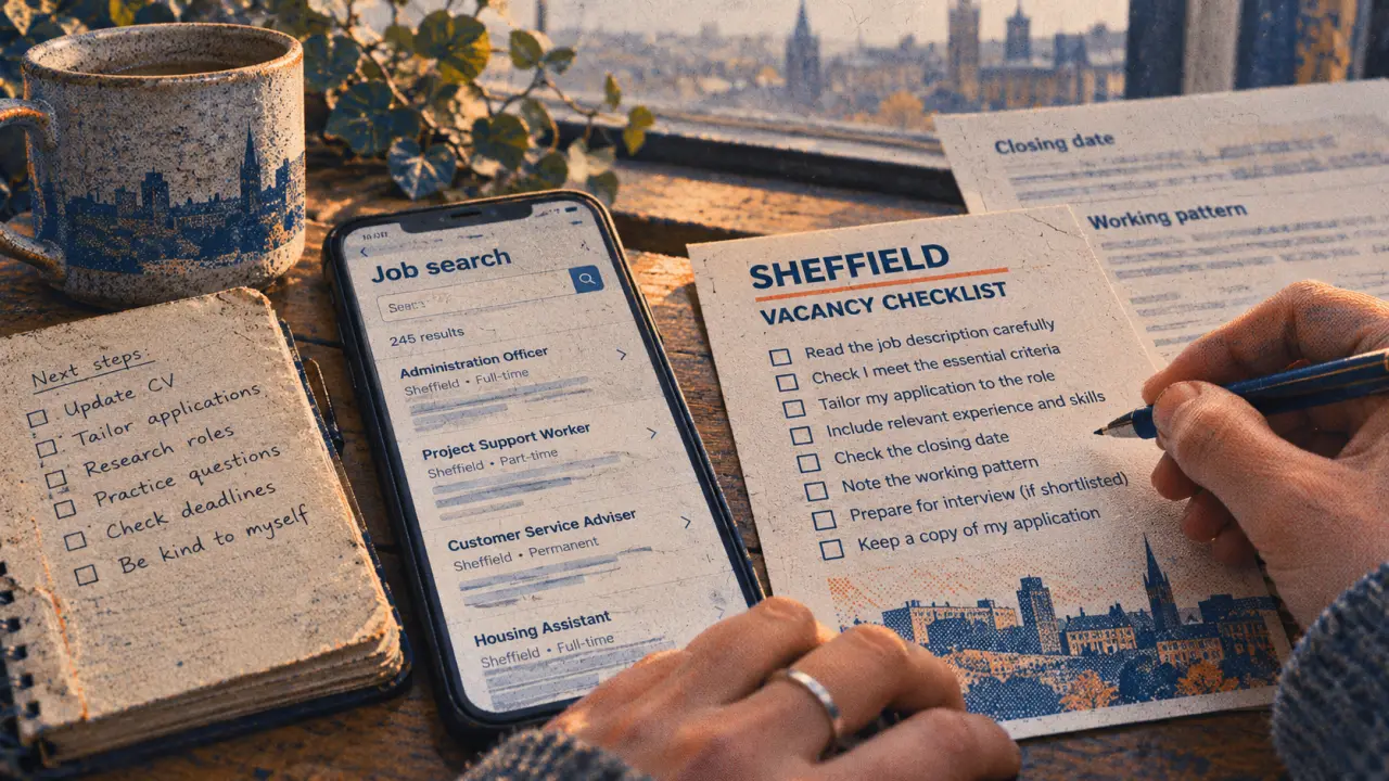 Jobs in Sheffield checklist: pay, contracts, commute